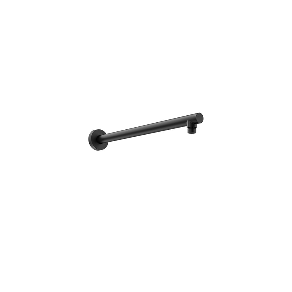 Hidroterapia, Breeam, braç de dutxa horitzontal de paret 400mm 8L, Negre mat