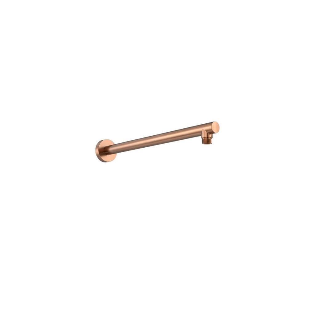 Hidroterapia, Breeam, braç de dutxa horitzontal de paret 400mm 8L, Coure raspallat