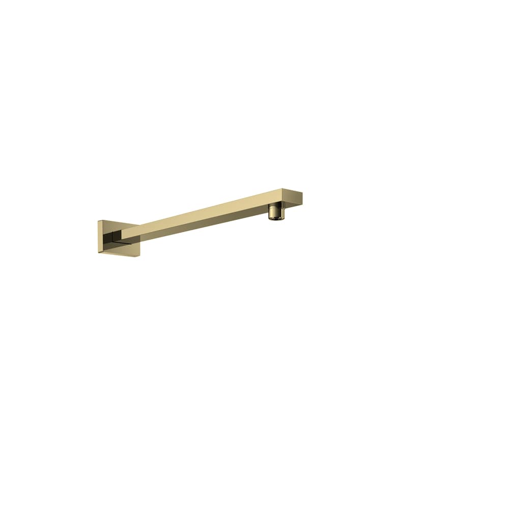 Hidroterapia, Breeam, braç de dutxa horitzontal de paret 400mm 8L, Or raspallat