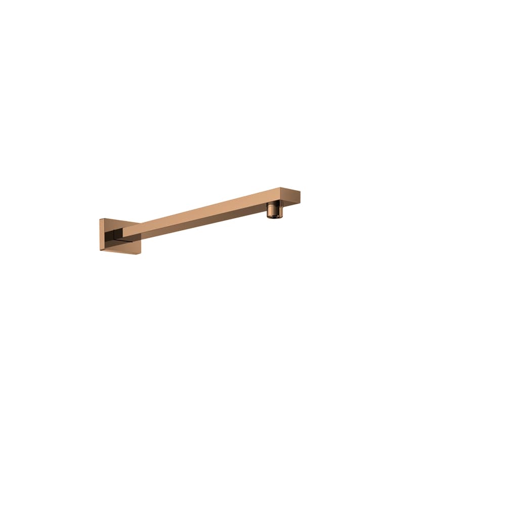 Hidroterapia, Breeam, braç de dutxa horitzontal de paret 400mm 8L, Coure raspallat