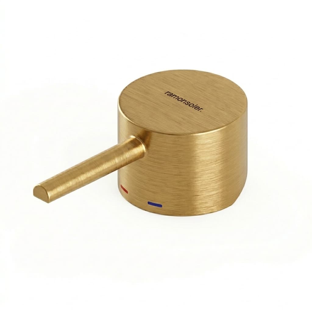 Odisea, Hebel für Einhebelmischer, Gold gebürstet