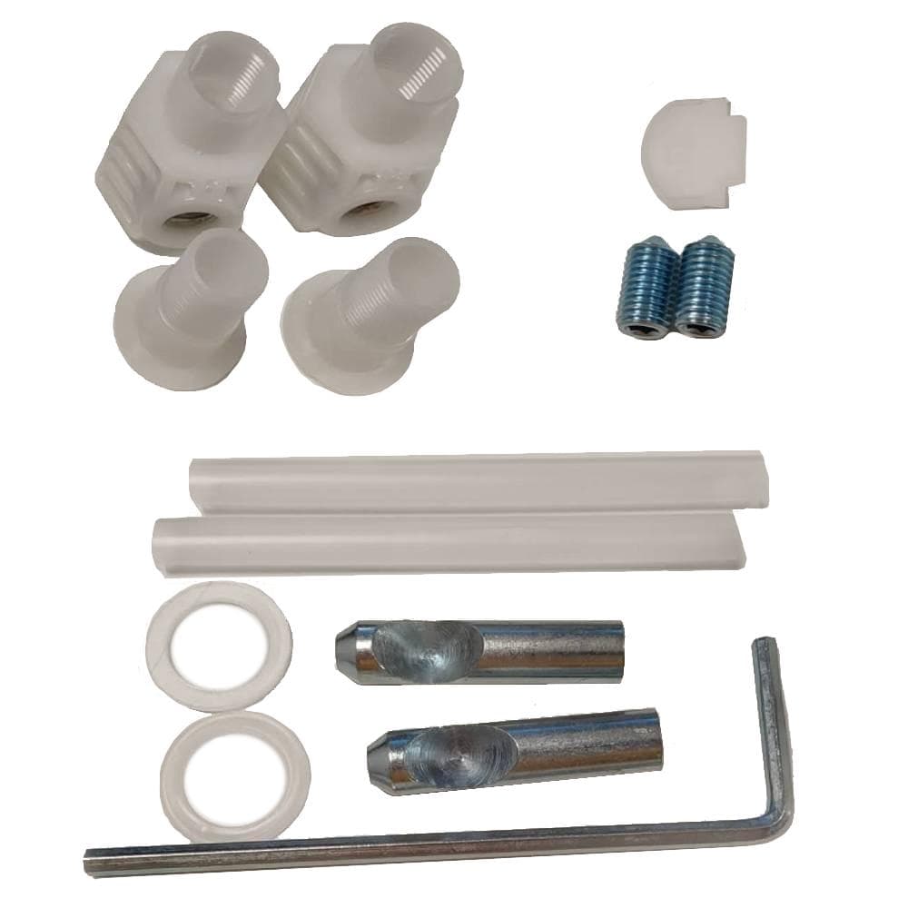 Accesorios sb, kit de fijaciones a pared para bidé e inodoro suspendido Aquitania y Alma