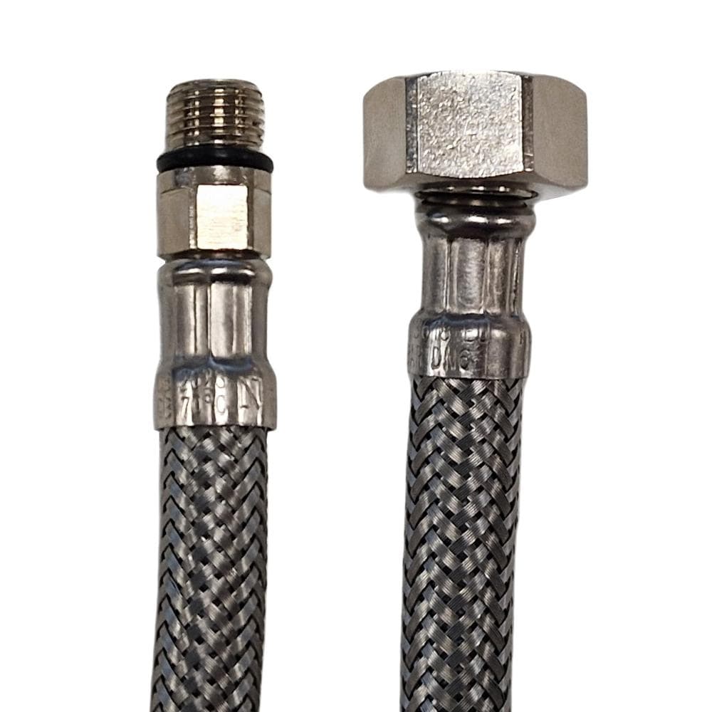 Accessoires, flexible de raccordement DN8 M8 x 1 - G3/8 de 500 mm AENOR-CSTB