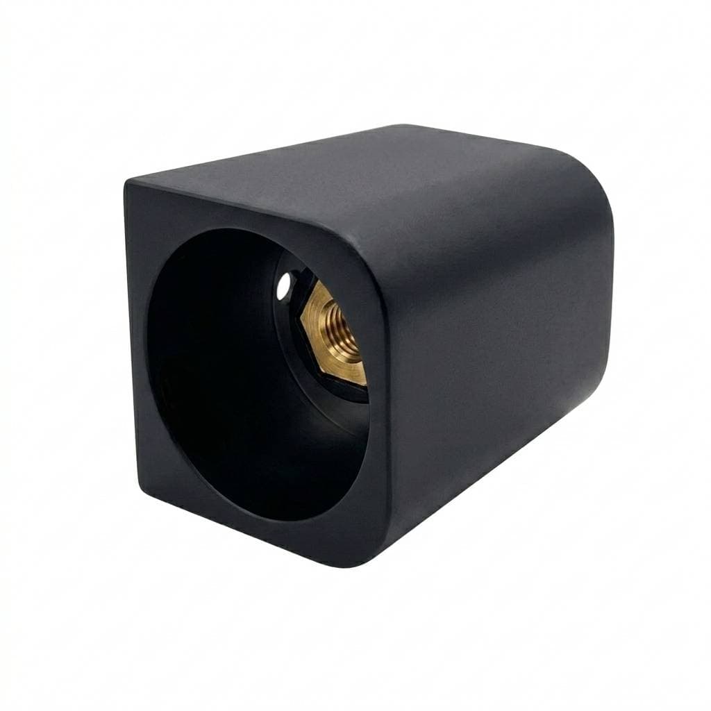Prisma, Griff neutral ohne Taste, Schwarz matt