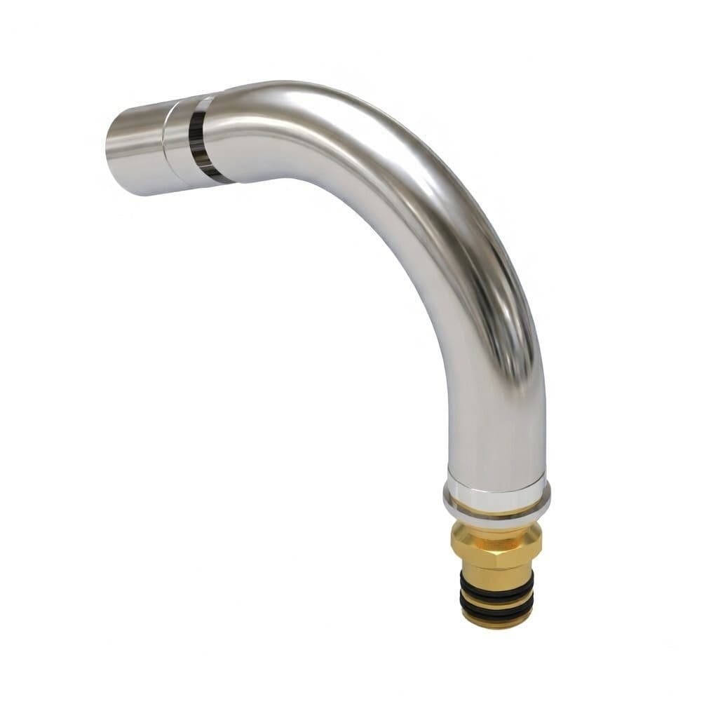 Adagio, Bidet-Auslauf, Chrom