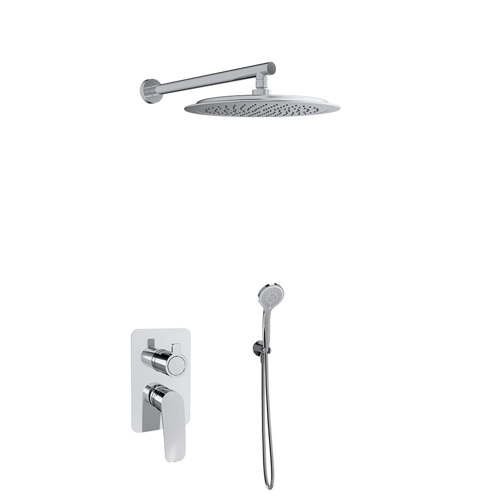 New fly, mixer set, Chrome