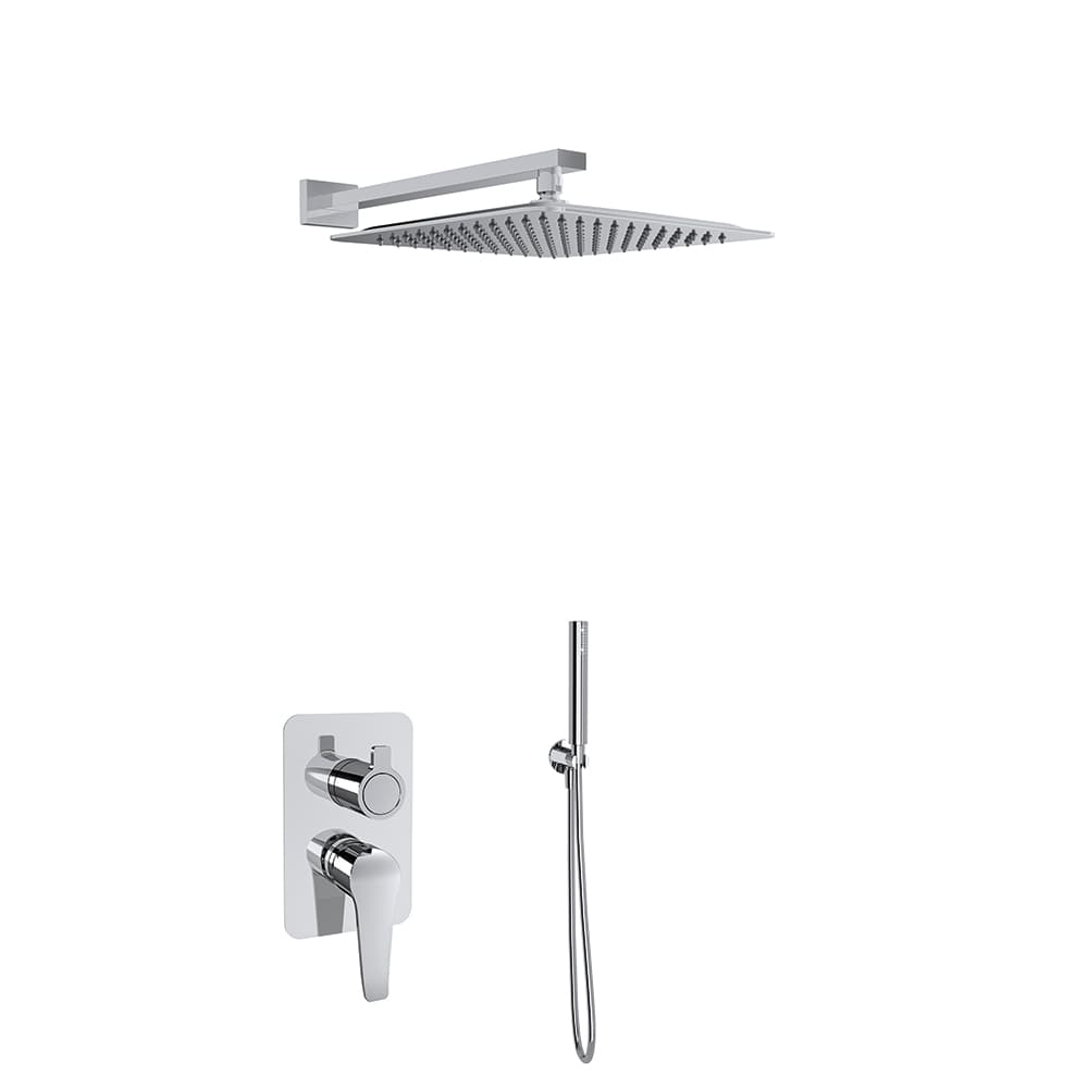 Ypsilon plus, mixer set, Chrome