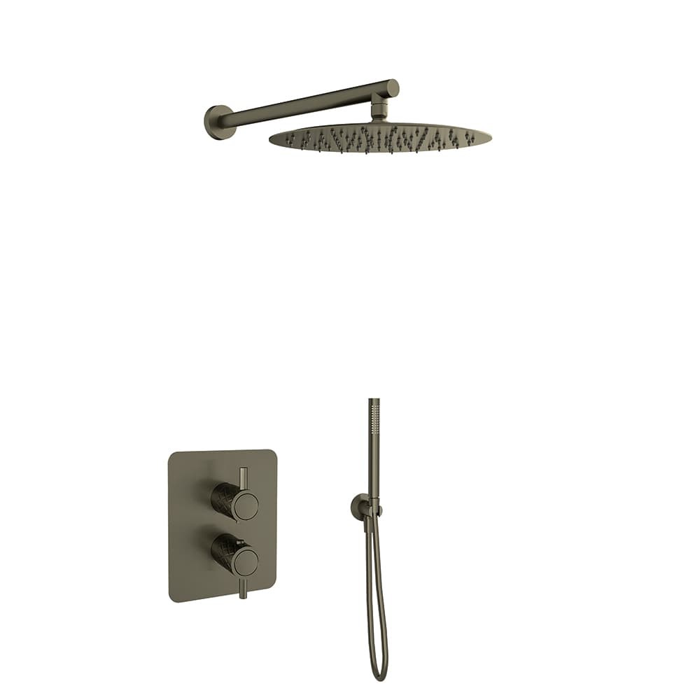Odisea - joya, thermostatic mixer set, Graphite