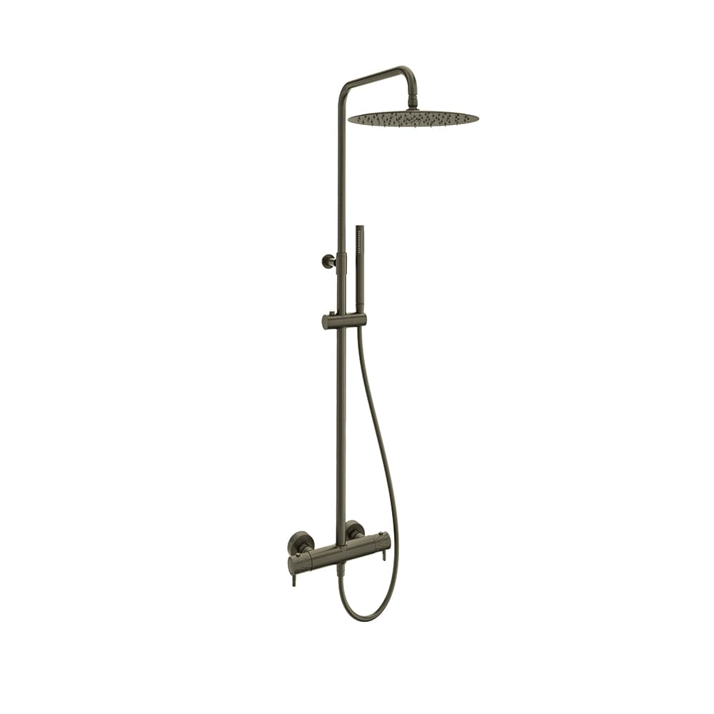 Odisea - joya, Thermostatic shower column, graphite