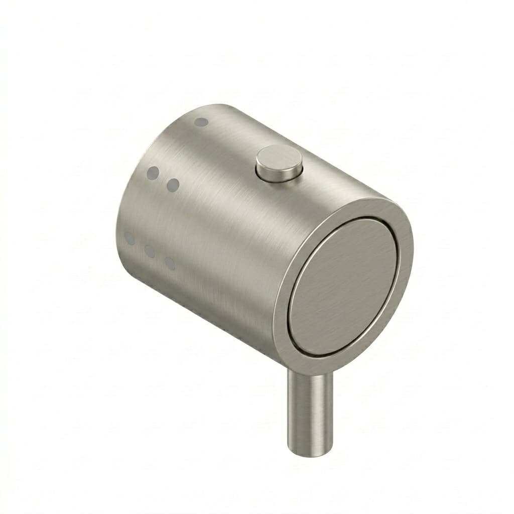 Odisea, 3-way handle for 391513HSNC, Brushed nickel