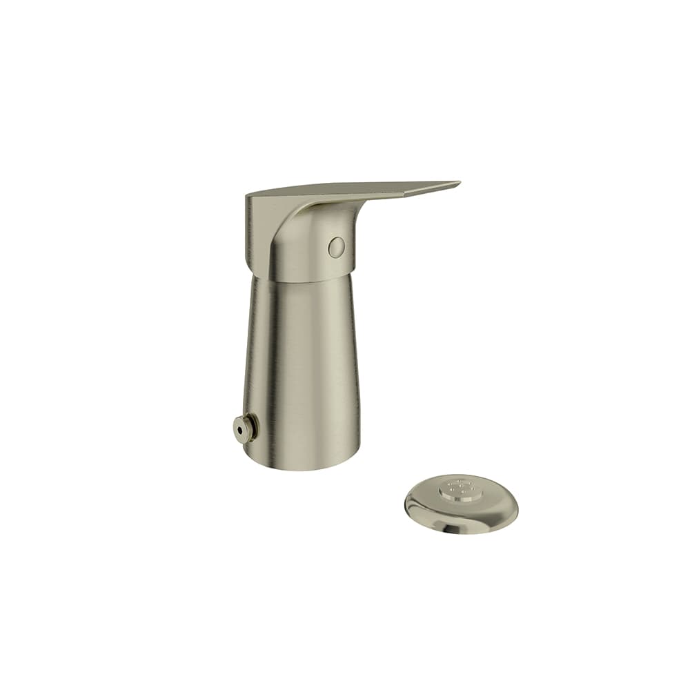 Urban chic, mitigeur de bidet avec douchette hygiénique, Nickel brossé