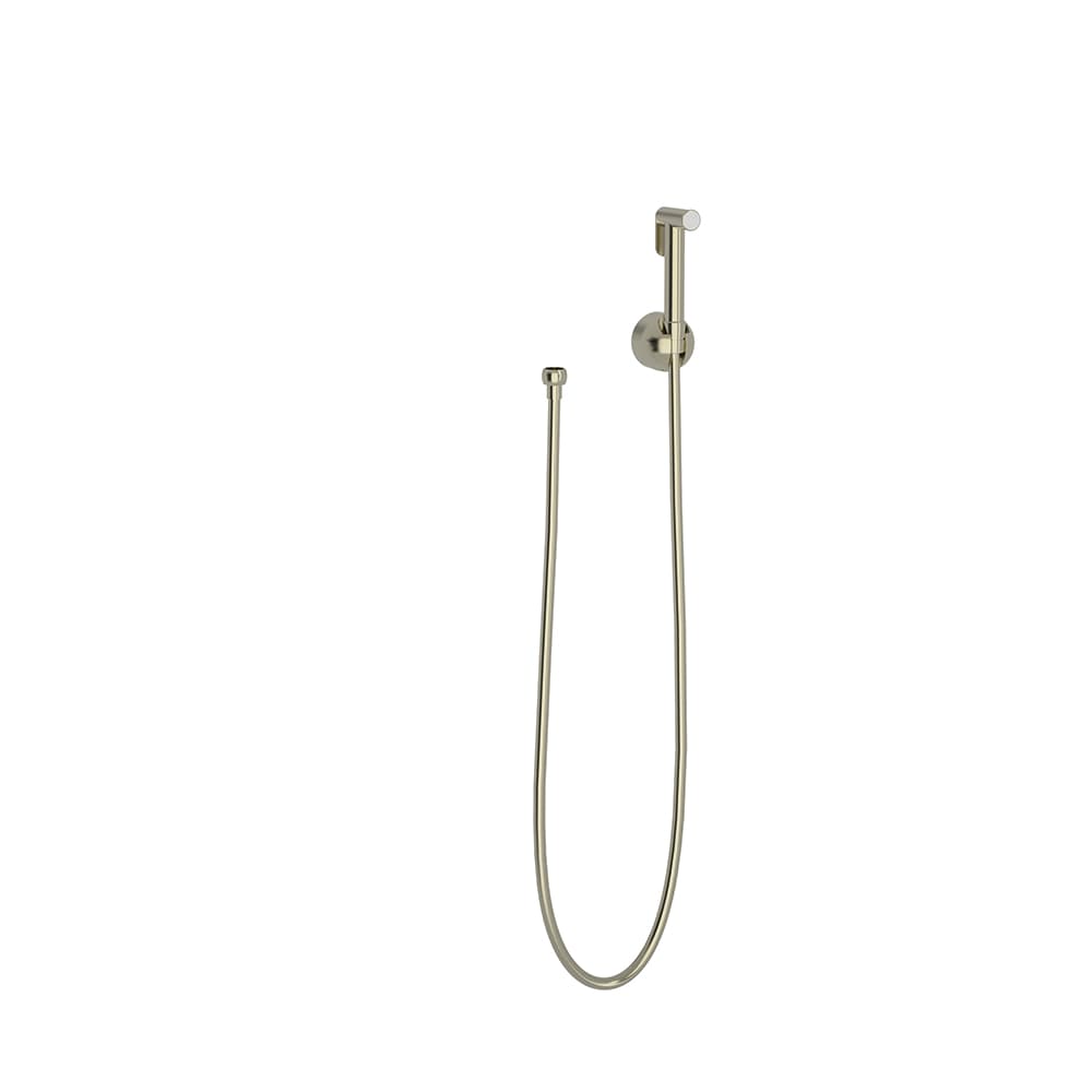 Wc, set doccetta igienica Magnet ad una acqua, Nichel spazzolato