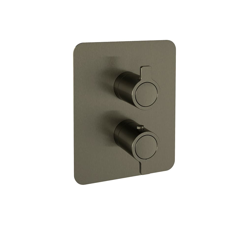 Blautherm, thermostatic shower mixer, Graphite