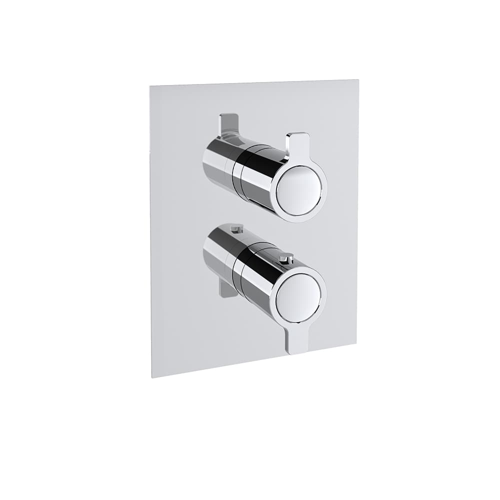 Blautherm, thermostatic bath shower mixer, Chrome