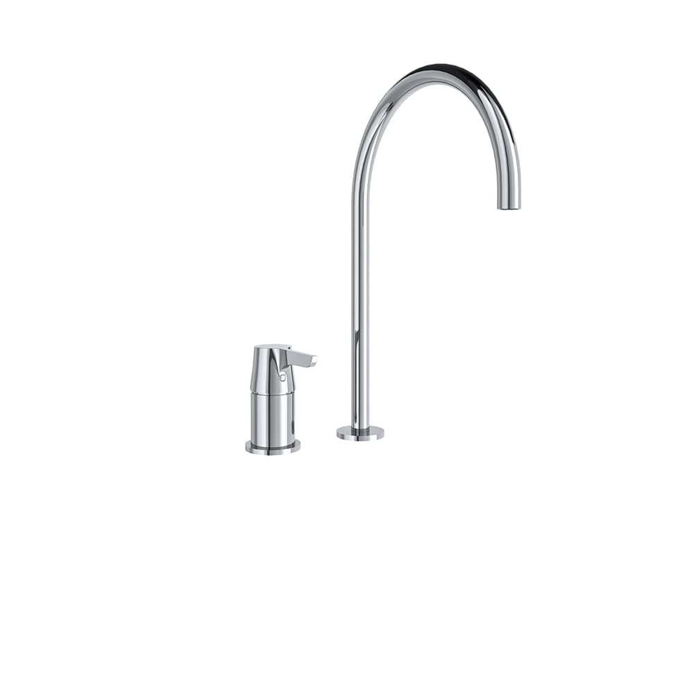 Adagio, deck-mounted basin mixer, Chrome