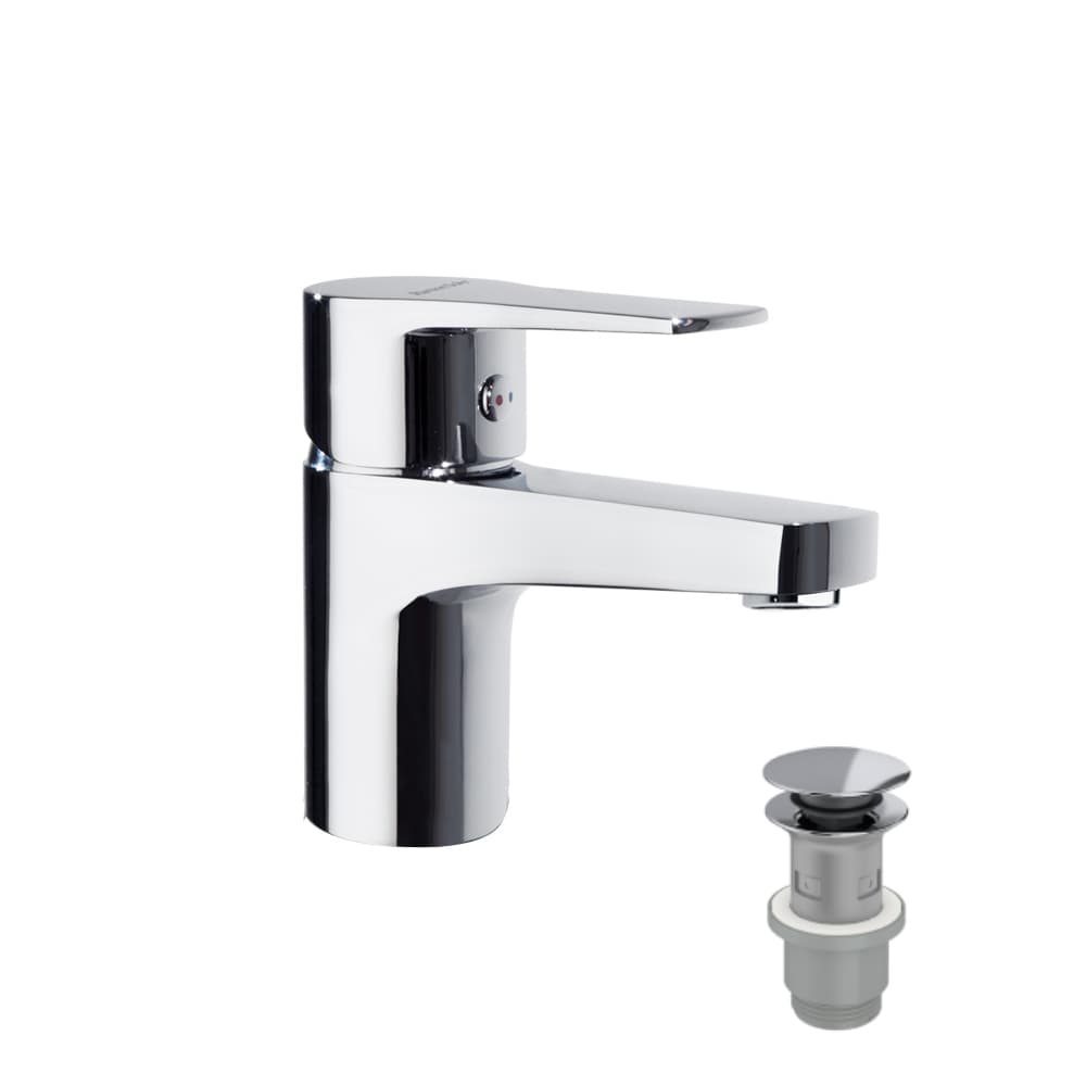 Titanium energy, monomando lavabo tool free CH2, Chromé