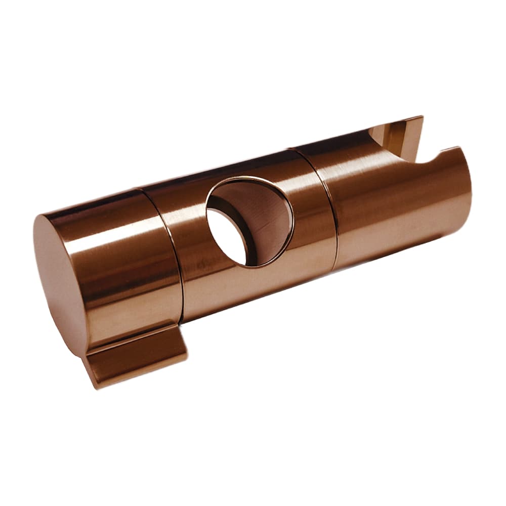 Hidroterapia, soporte deslizante de Ø22mm para 377303CUC, Cobre cepillado