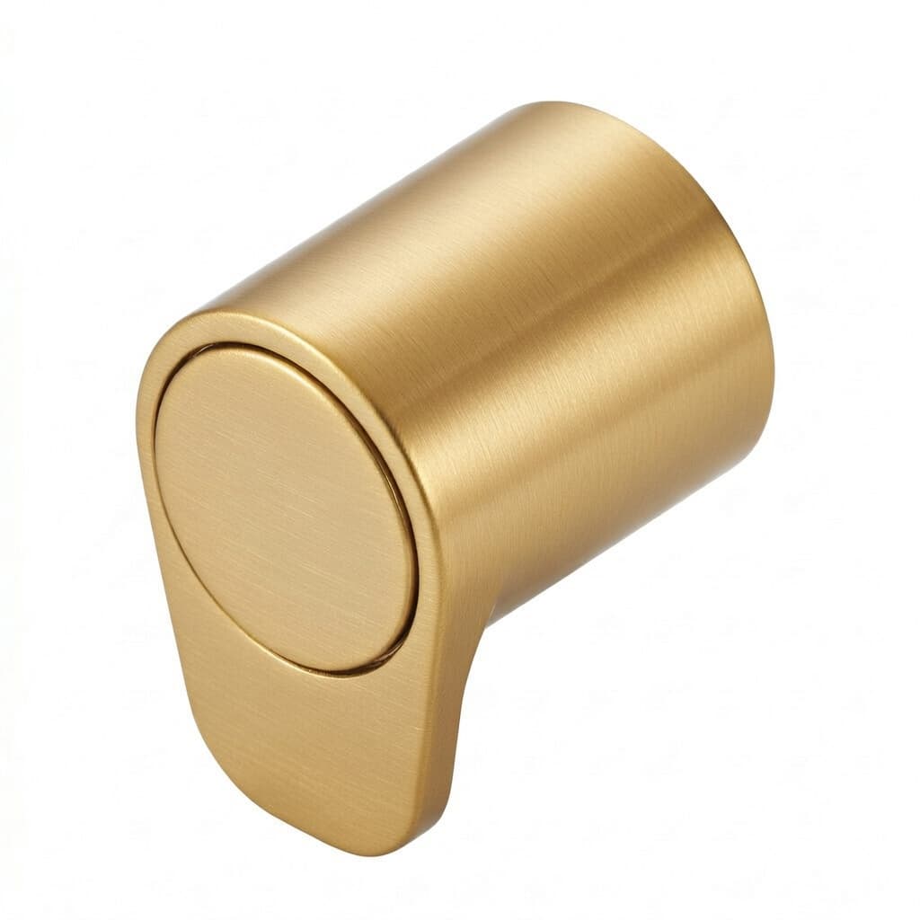 Alexia, handle without button for thermostatic mixer, bagged, Brushed gold