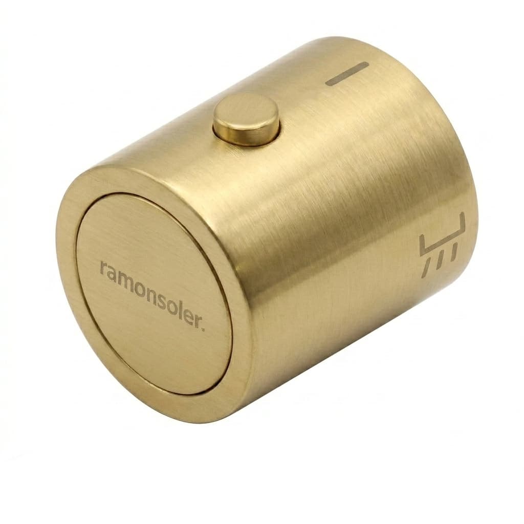 Urban chic, Umstellergriff, lang, für Wannenfüll- und Brausearmatur, Gold gebürstet