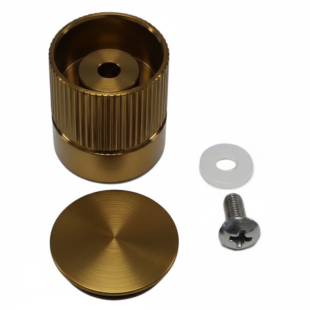 Kitchen, volante montura para 898801MCOC, Oro cepillado