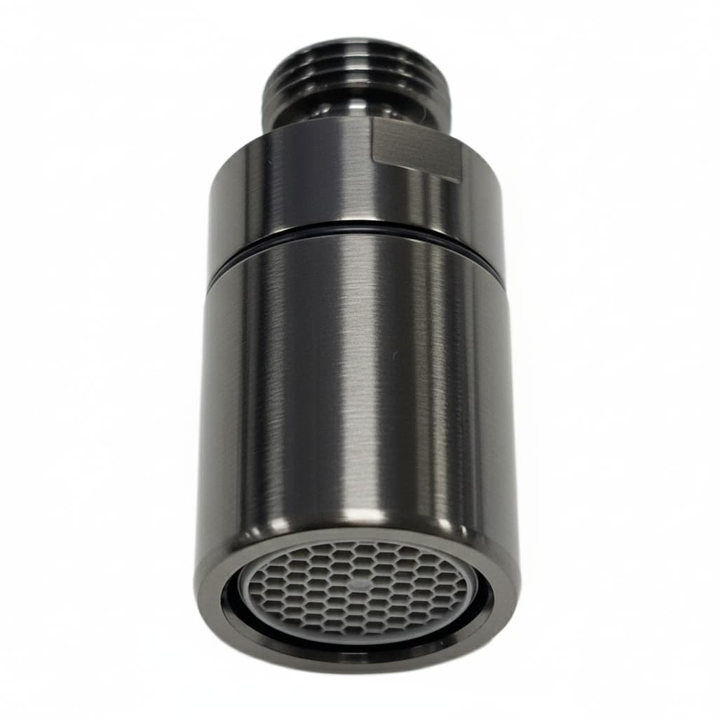 Accessories, ball joint + female aerator M16 x 1 for X90301GR, Graphite