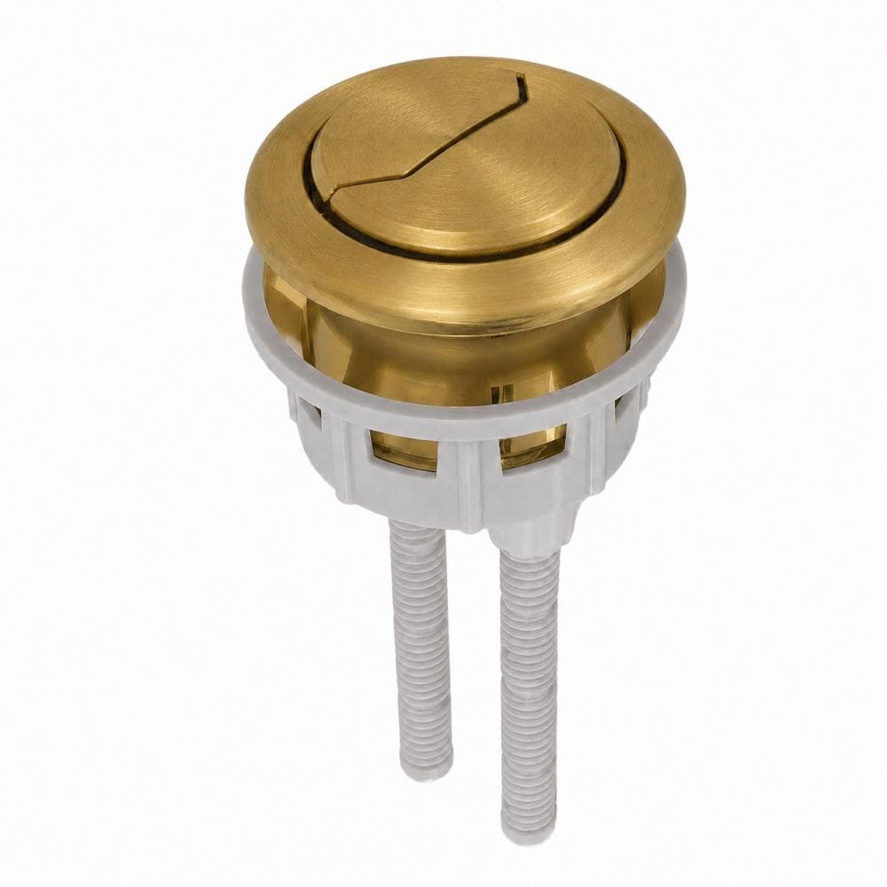 Accesorios sb, polsador doble per a cisterna d'inodor completa, Or raspallat
