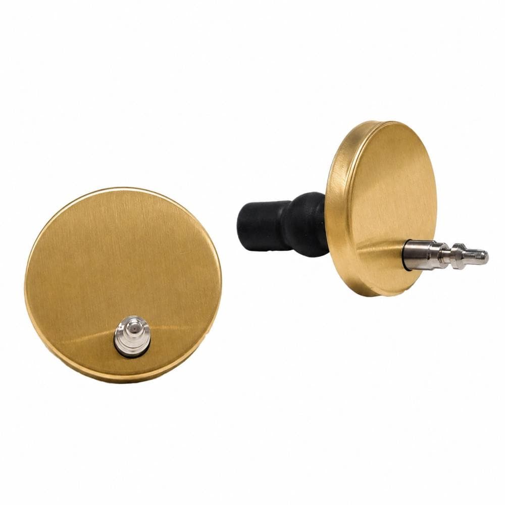Accesorios sb, fixació Ø46 per a tapa i tassa d'inodor Alma, Or raspallat