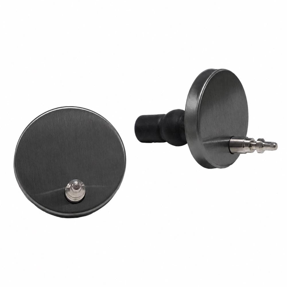 Accesorios sb, fijación Ø46 para tapa y taza de inodoro Alma, Grafito