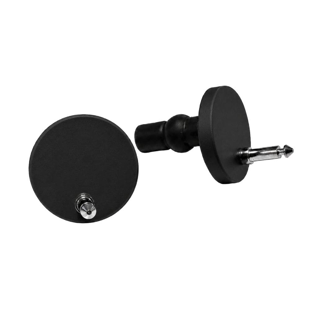 Accesorios sb, fijación Ø46 para tapa y taza de inodoro Aquitania, Negro mate