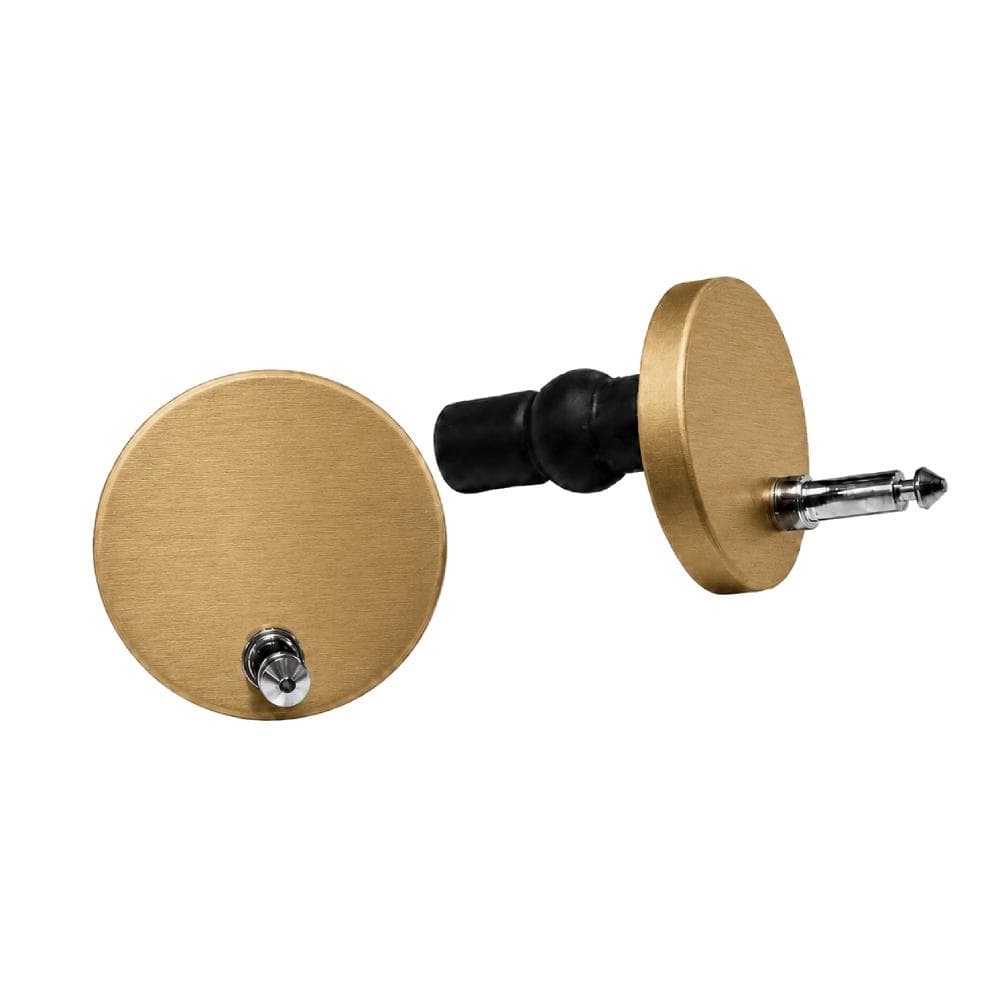 Accesorios sb, fixació Ø46 per a tapa i tassa d'inodor Aquitania, Or raspallat