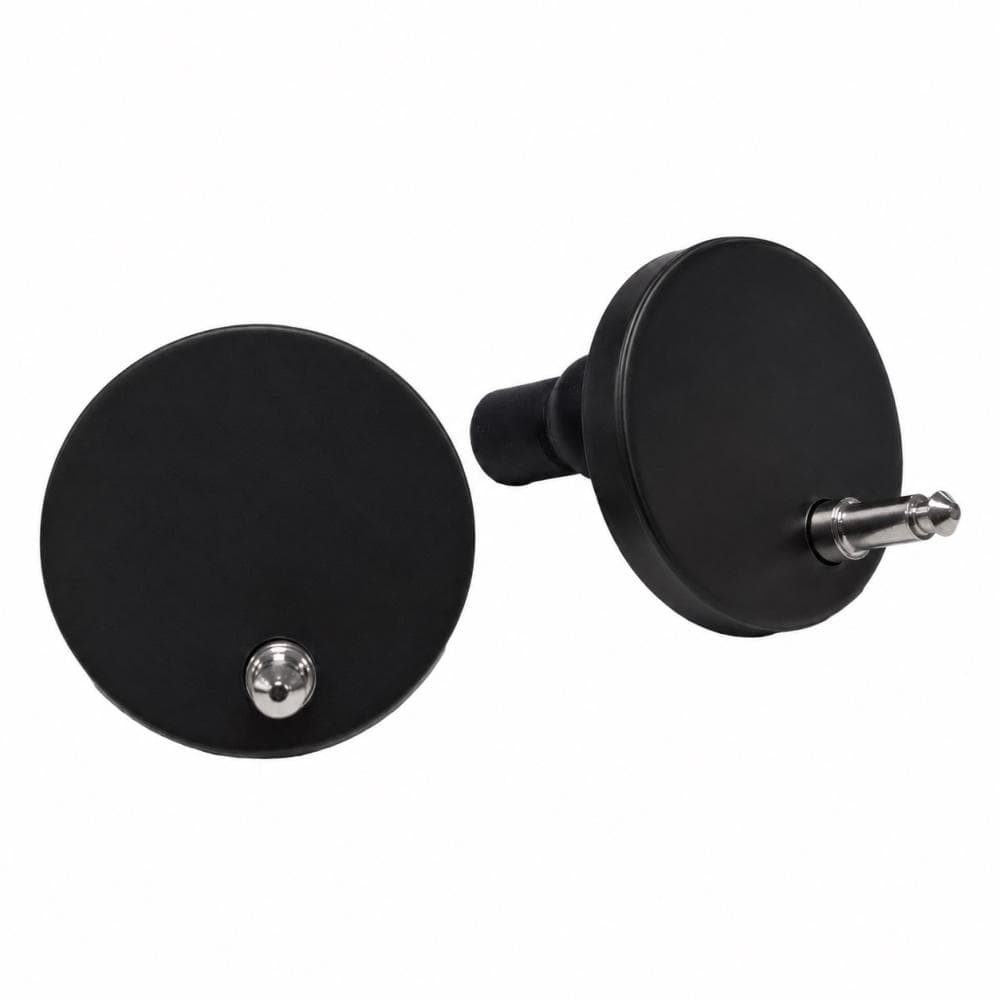 Accesorios sb, kit de fixació Ø50 per a tapa i tassa d'inodor Aquitania i Doria, Negre mat