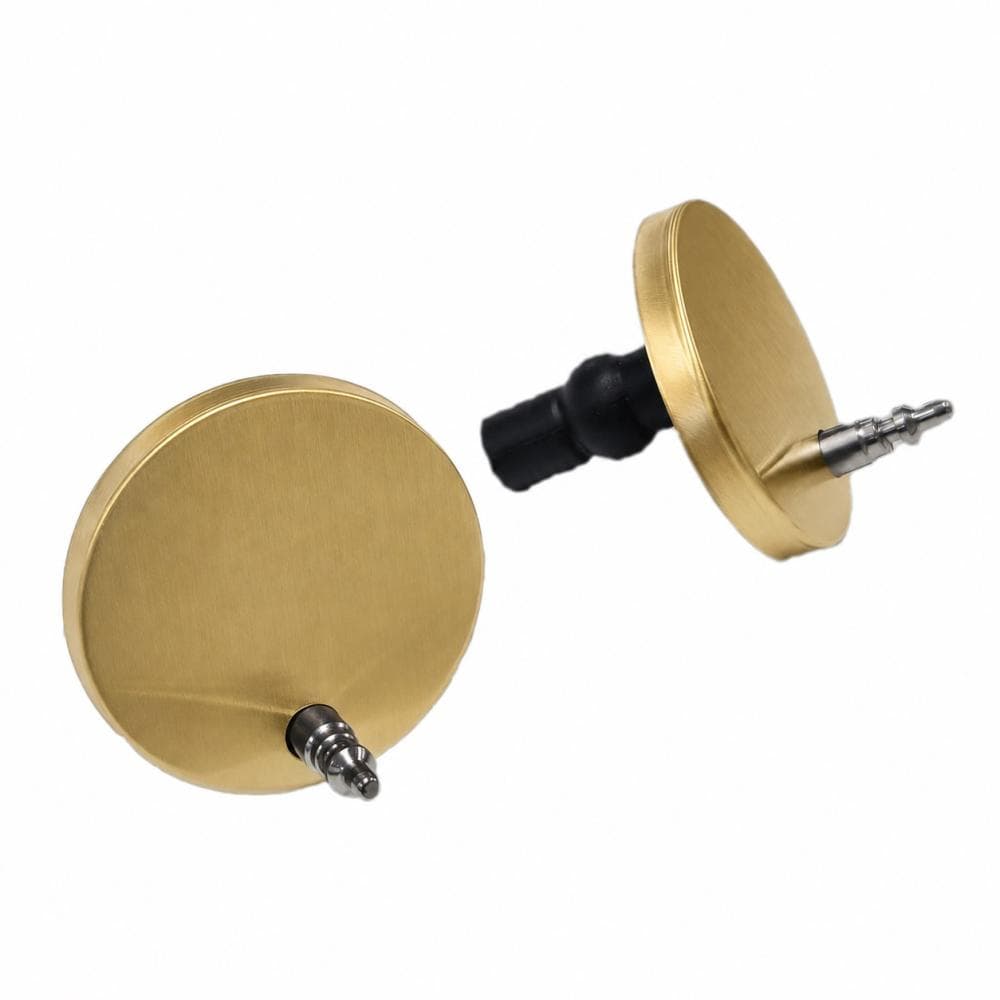 Accesorios sb, kit de fixació Ø65 per a tapa i tassa d'inodor alma, Or raspallat