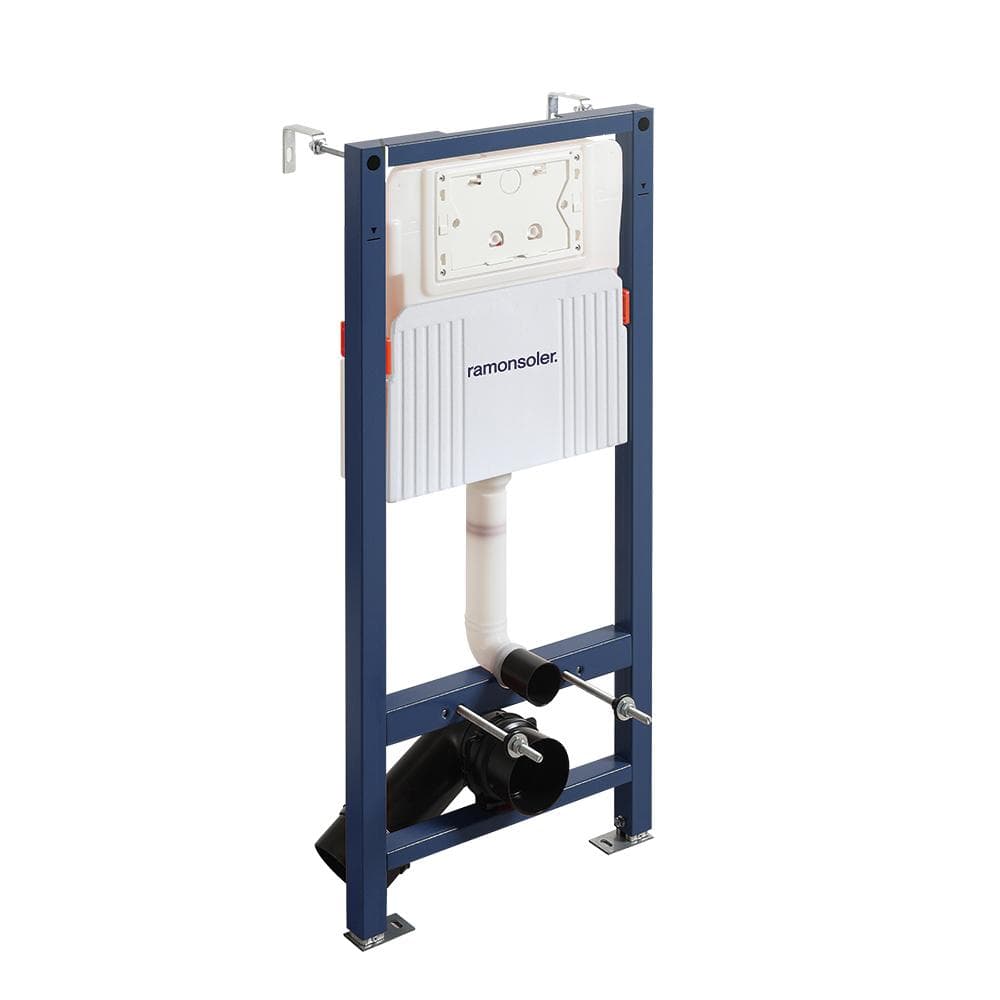 Rs block, concealed frame, 120mm deep, with cistern for wall-hung and built-in toilets