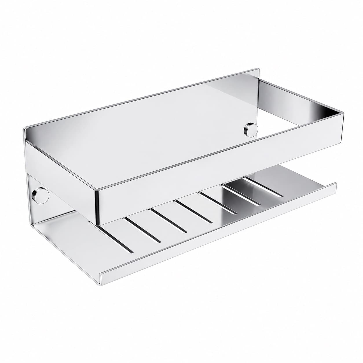 Ergos, soap shelf 230mm, Chrome