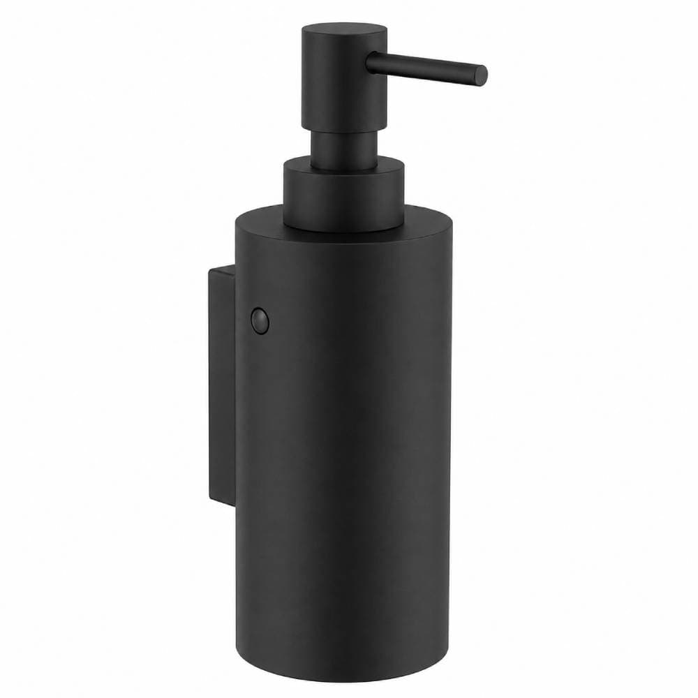 Ergos, dispensador de jabón, Negro mate