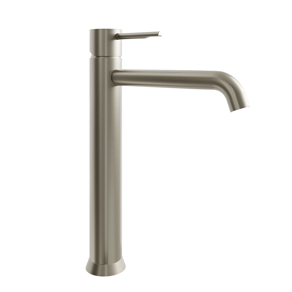 Odisea, Breeam, aixeta monocomandament de lavabo alta, Níquel raspallat