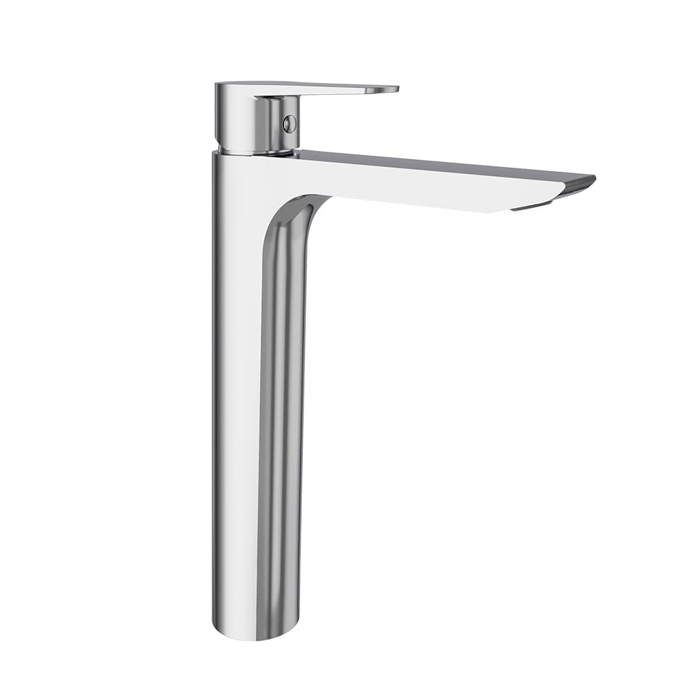 Titanium, Breeam, monomando lavabo alto tool free S2, Cromo