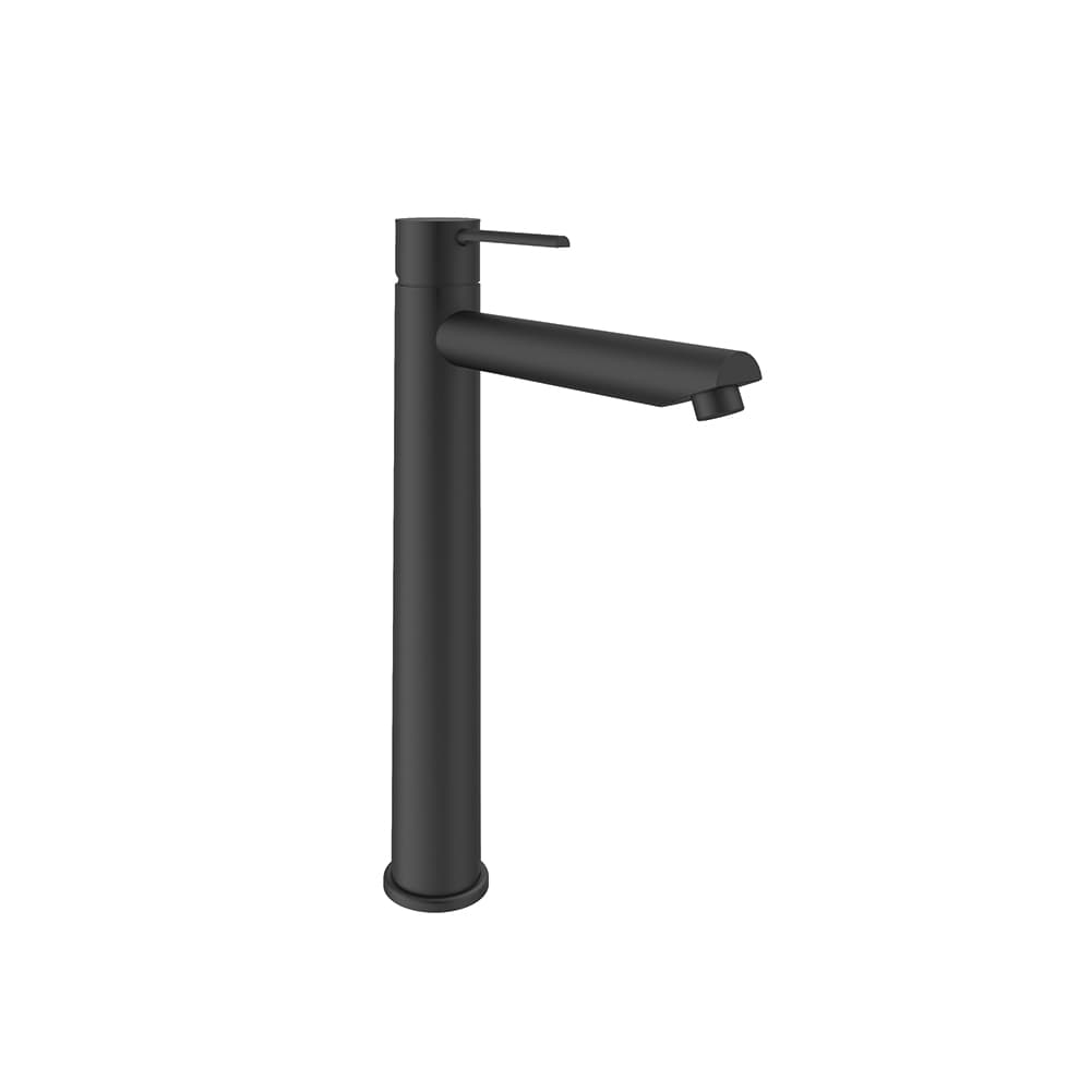 Mamma mia, Breeam, mitigeur de lavabo rehaussé, Noir mat