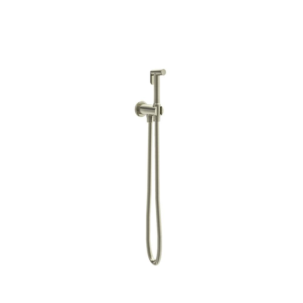 Wc, set doccetta igienica Magnet ad una acqua, Nichel spazzolato