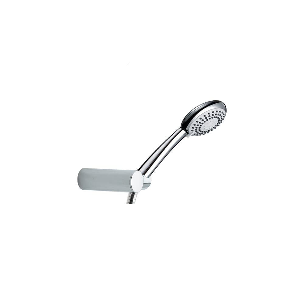 Hidroterapia, set ducha de mano massage de Ø90mm, flexo y soporte, Cromo