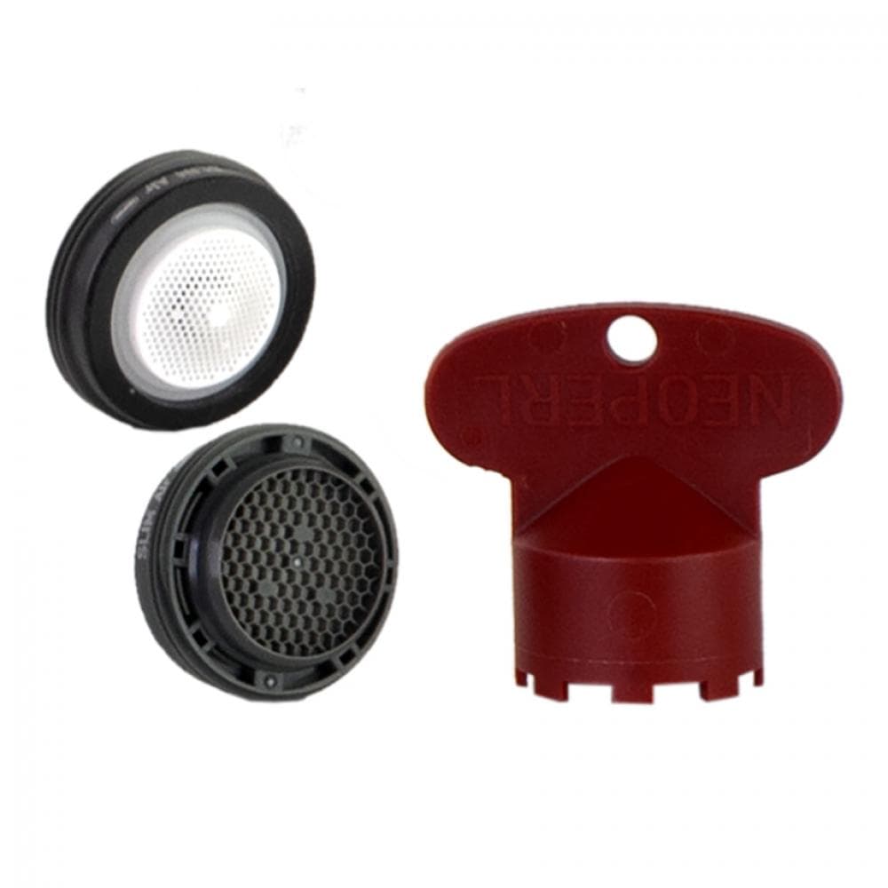 Accesorios, aireador macho M24 x 1 slim limitador 8L con llave para 4702 y 4710N