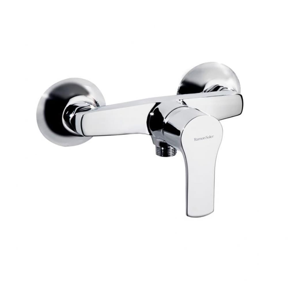 Titanium, Breeam, miscelatore monocomando per doccia 8l, Cromo