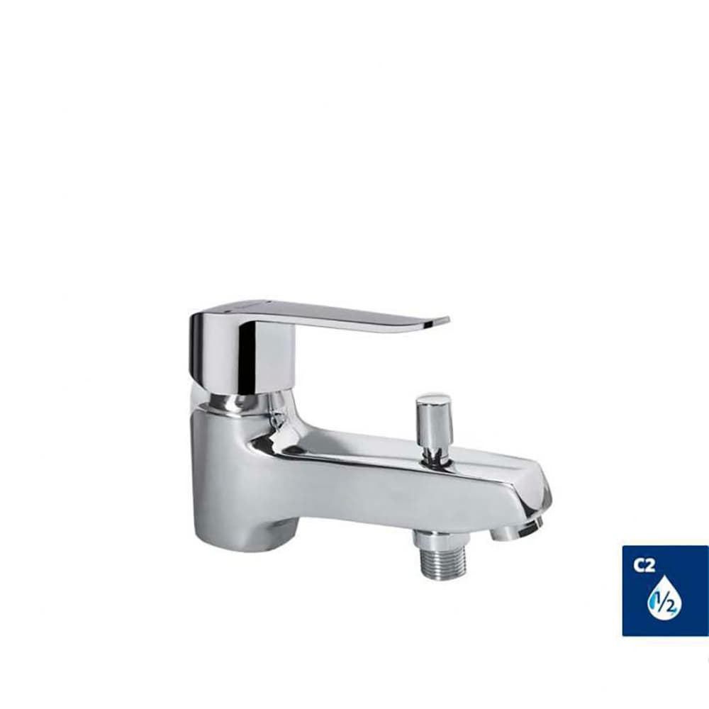 Ypsilon plus, mitigeur bain-douche sur gorge, sans ensemble de douche, Chromé