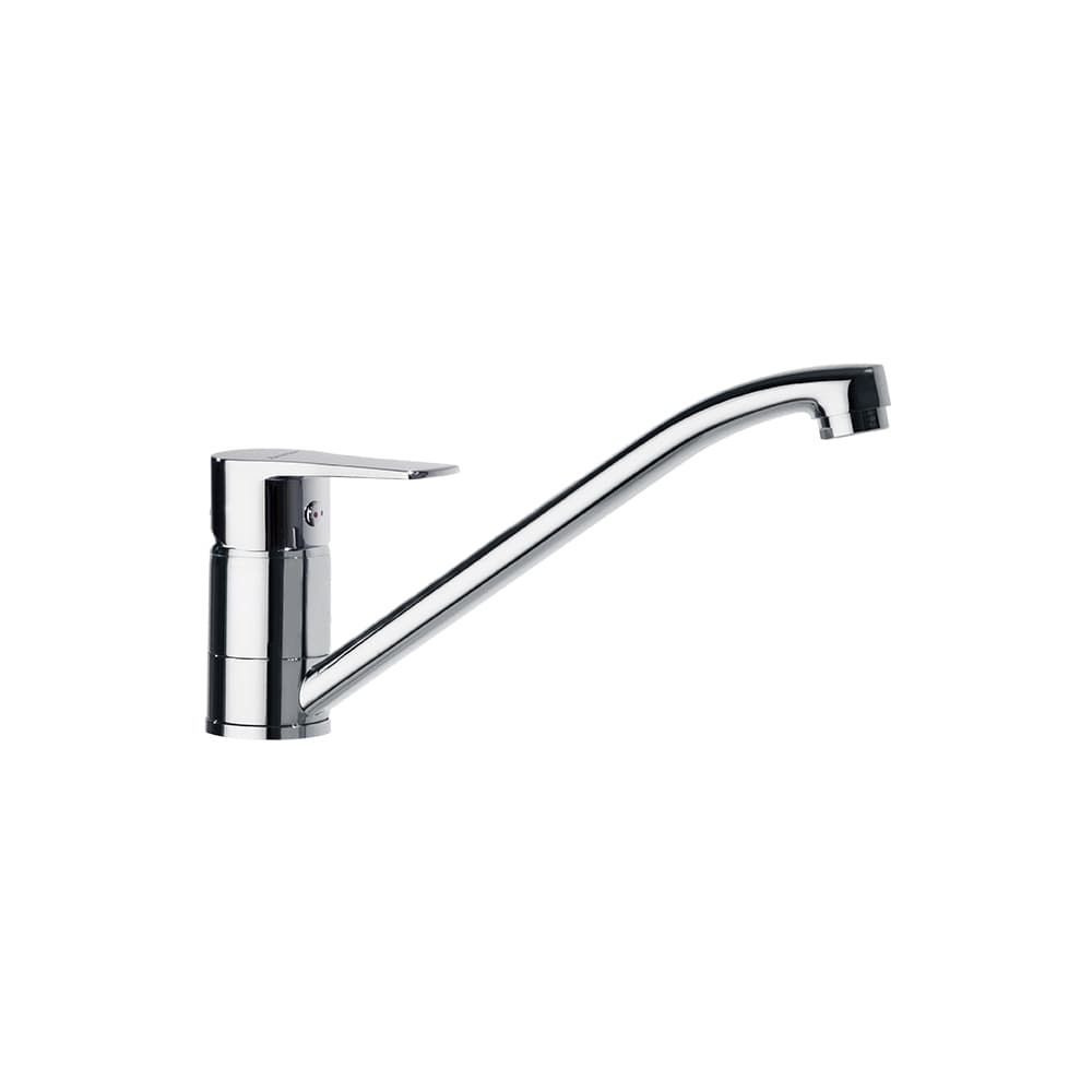 Titanium energy, misturadora monocomando de lava-loiça, com sistema C3 e bica horizontal de 230 mm, Cromado