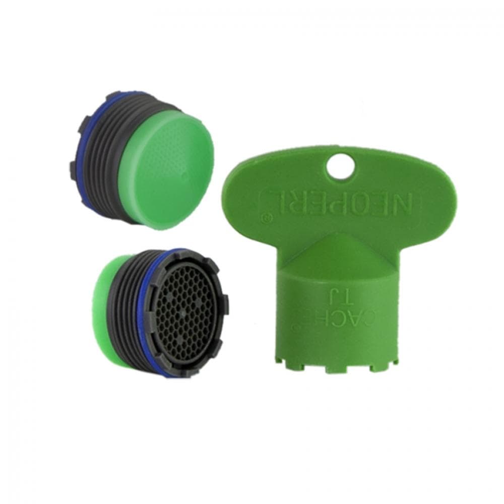 Accesorios, aireador macho M18,5 x 1 cache tipo Z con llave para 2603
