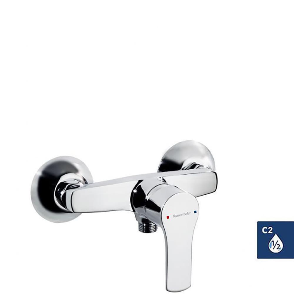 Titanium energy, mitigeur de douche, avec système C2, sans ensemble de douche, Chromé