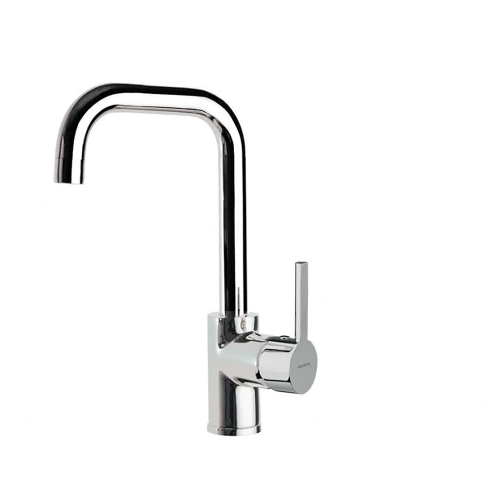 Drako, mitigeur de lavabo à bec orientable, chromé