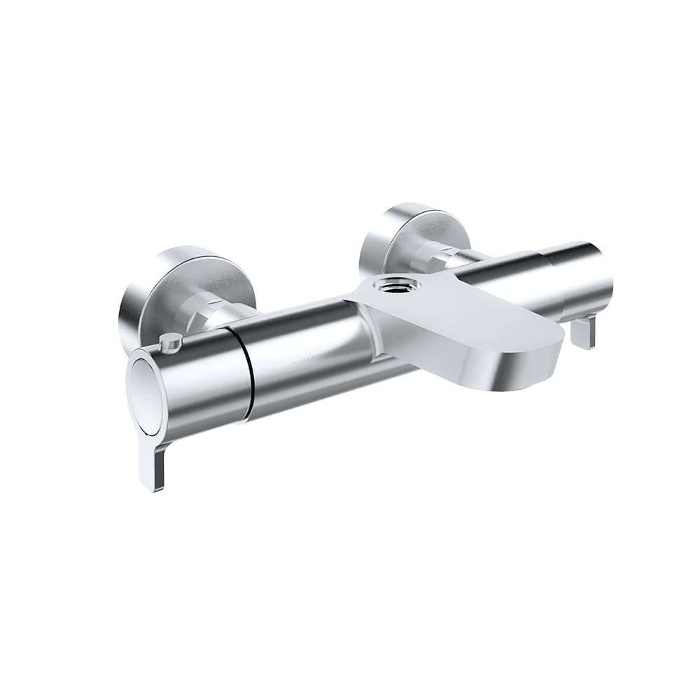 Blautherm, Breeam, Wannen- und Brause-Thermostat, Chrom