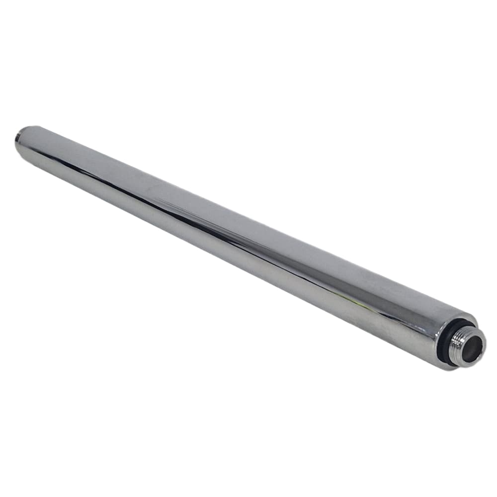 Hidroterapia, tubo da Ø24mm con attacchi M-G1/2" e M-M16x1 da 360 mm, Cromo