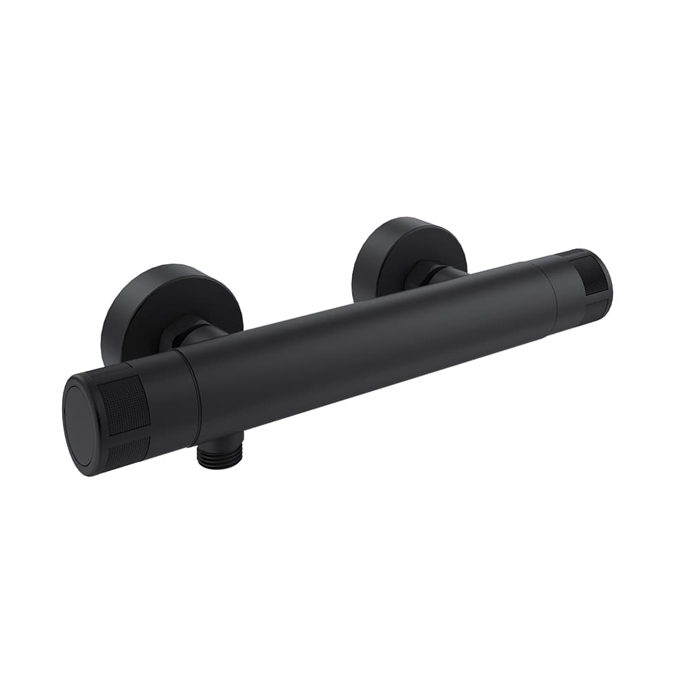 Monotech, monocontrol de ducha, Negro mate